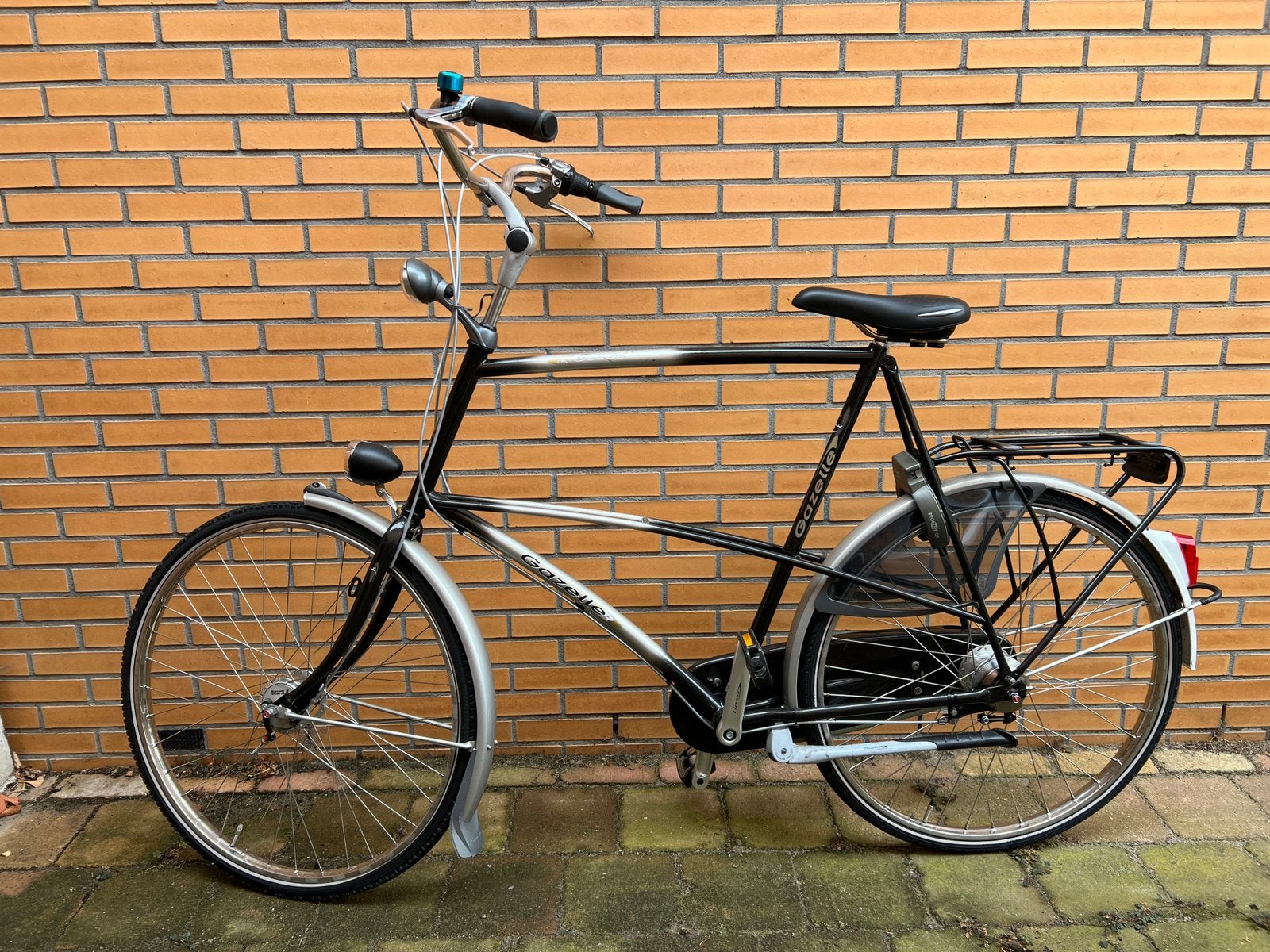 Herenfiets Gazelle, Fietsen en Brommers, Fietsen | Heren | Herenfietsen, Ophalen, Gebruikt, Versnellingen, 65 cm of meer