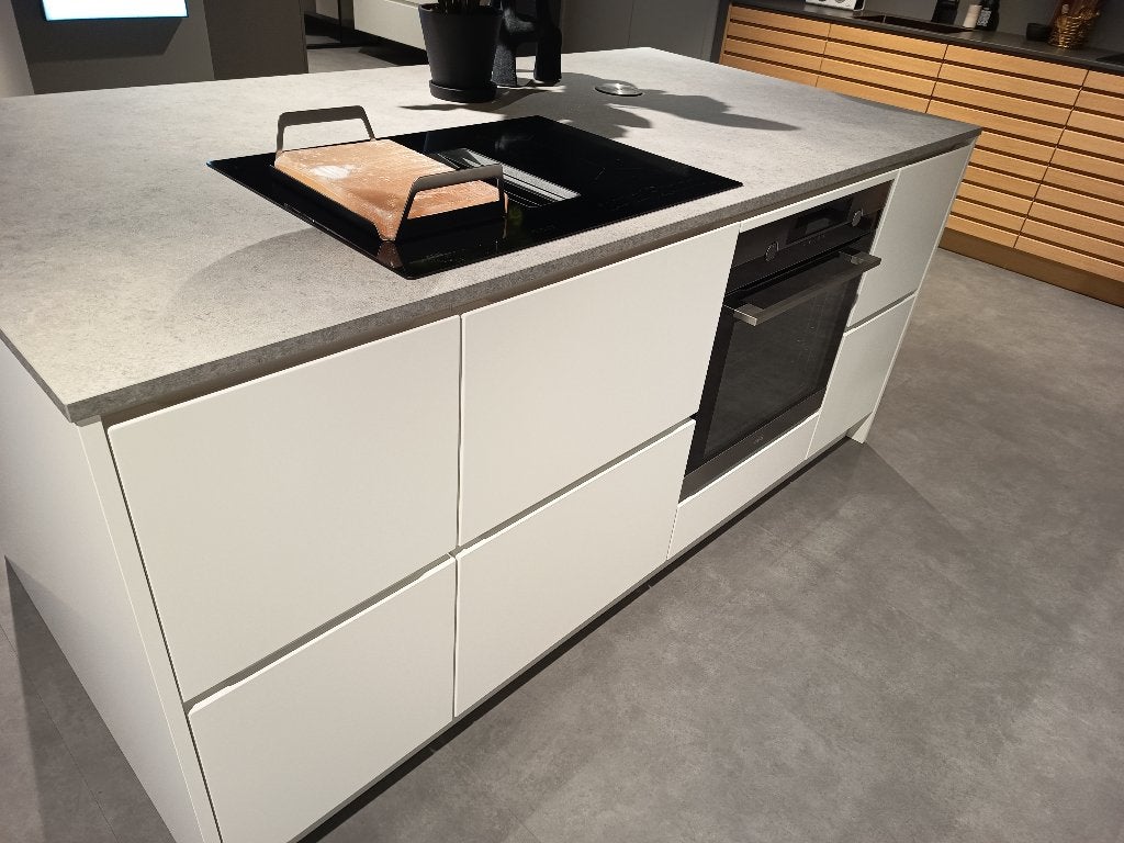 Complete Keuken met eiland, Ophalen, Wit, Overige typen, Nieuw