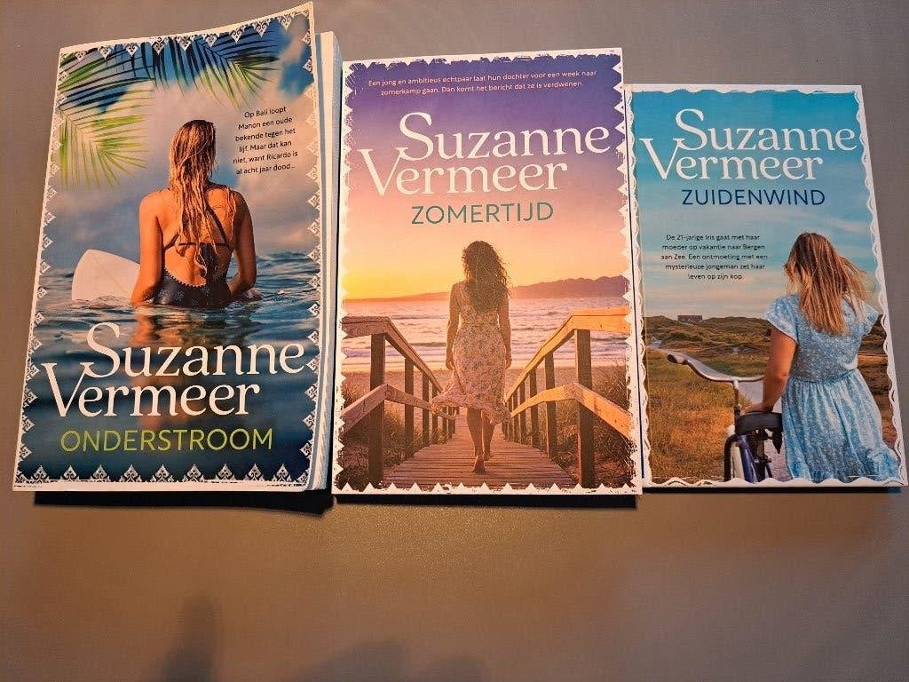 Drie boeken van Suzanne Vermeer, Boeken, Thrillers, Ophalen of Verzenden, Gelezen, Suzanne Vermeer, Nederland