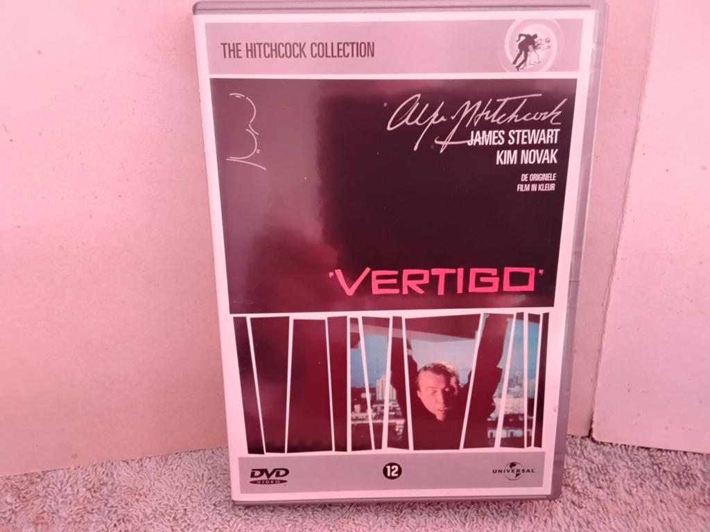 VERTIGO    JAMES STEWART  KIM NOVAK, Vanaf 16 jaar, 1980 tot heden, Ophalen of Verzenden, Zo goed als nieuw