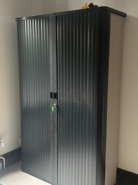 Archiefkast Gispem, Huis en Inrichting, Ophalen, Gebruikt, 100 tot 150 cm, Metaal