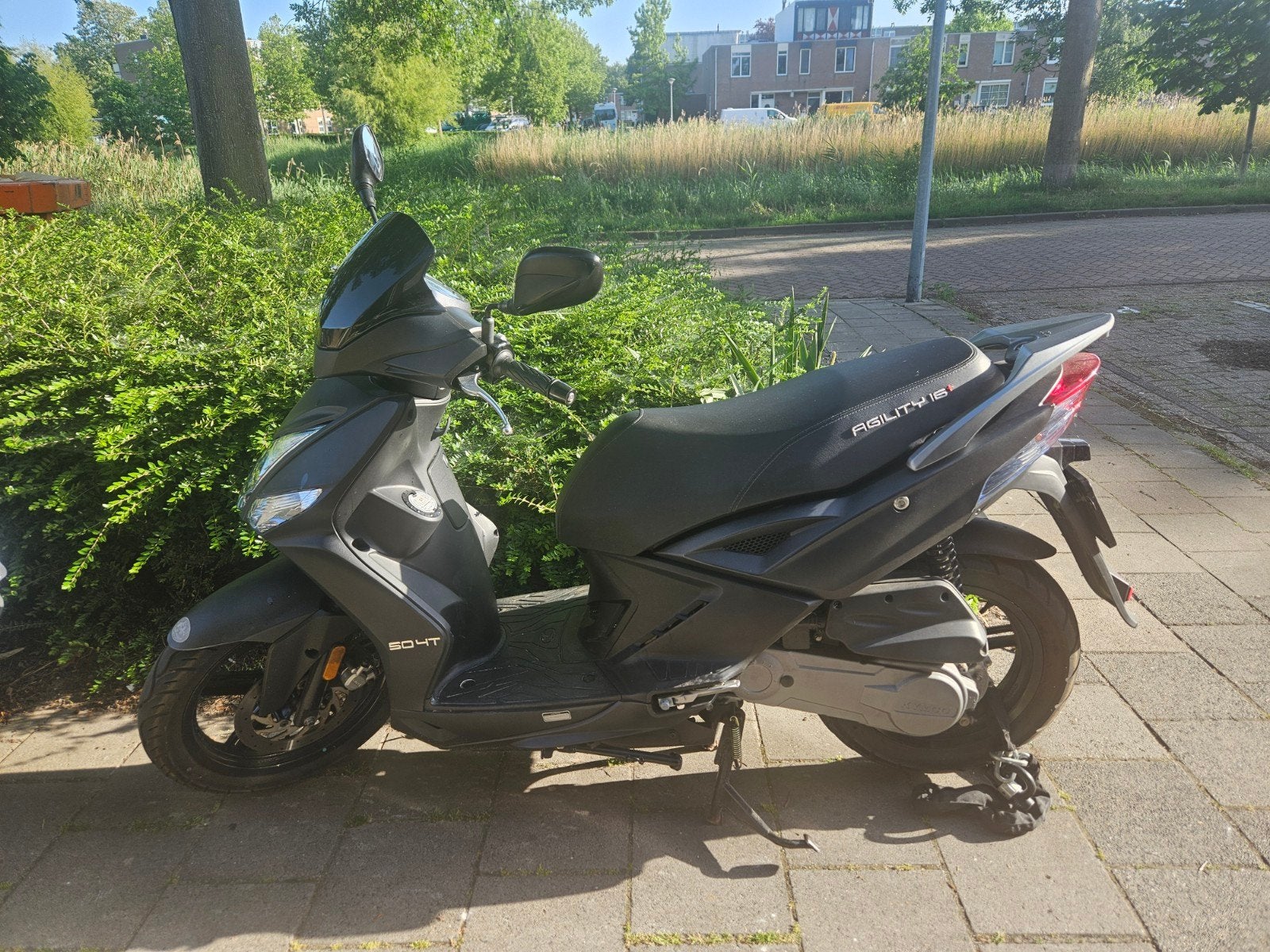 Kymco Agility 16+ 50cc scooter - Zo goed als nieuw, Maximaal 45 km/u, Ophalen of Verzenden, Zo goed als nieuw, Agility