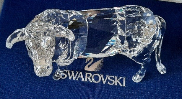 Swarovski stier nieuw, Ophalen of Verzenden, Nieuw, Figuurtje