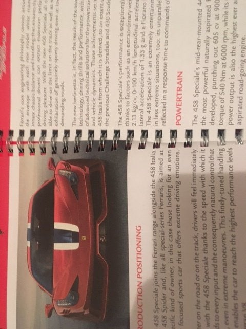 Ferrari 458 Speciale originele pers brochure/auto folder 13, Ophalen of Verzenden, Ferrari
