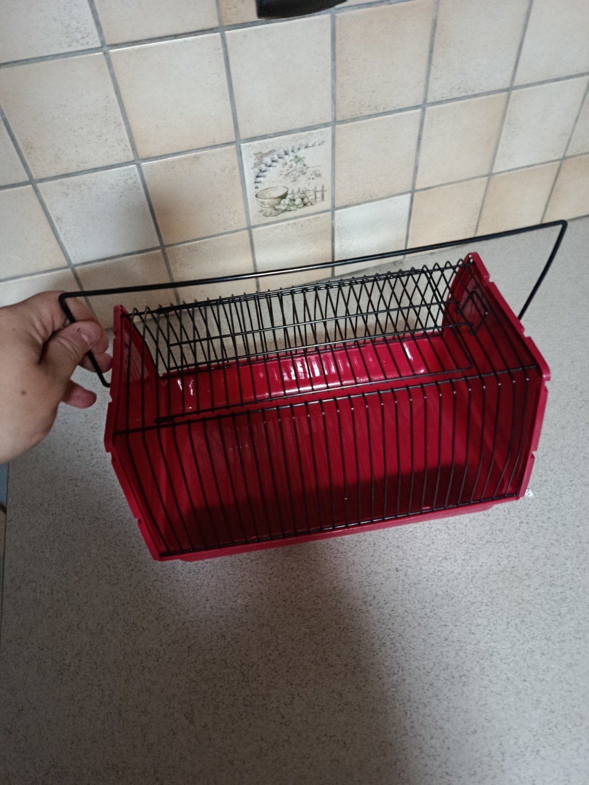 TEKOOP 2x  TRANSPORT KOOI VOGELS/KLEINE DIEREN, Ophalen