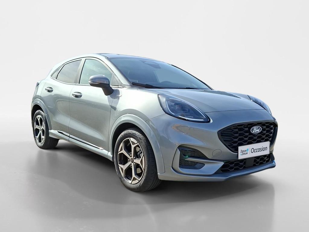 Ford Puma 1.0 EcoBoost Hybrid ST-Line 125pk | Stoel- stuur e, Voorwielaandrijving, 12 maanden, Euro 6, 1226 kg