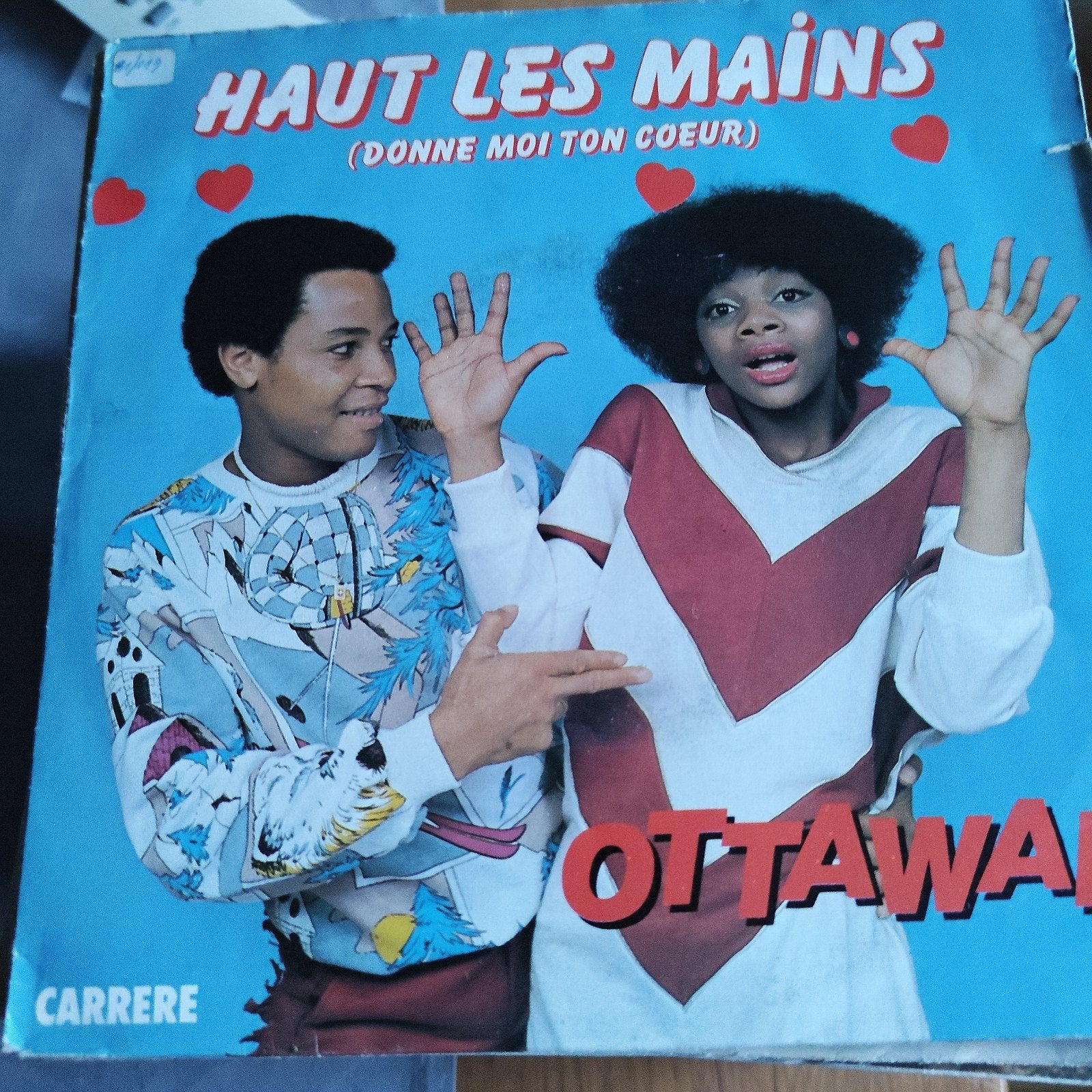 Ottawa - Haut Les Mains (Donne Moi Ton Coeur) Single, Ophalen of Verzenden, Gebruikt, 7 inch