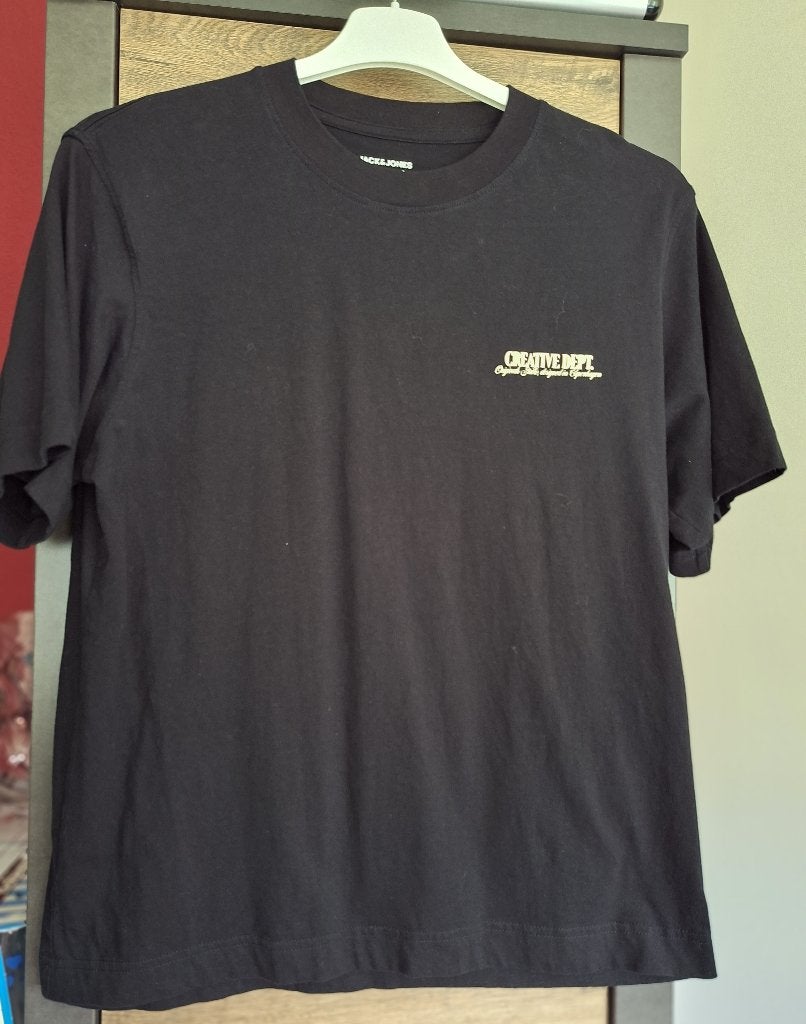 heren shirt - maat XS - zwart, Zwart, Ophalen of Verzenden, Zo goed als nieuw, Jack & Jones