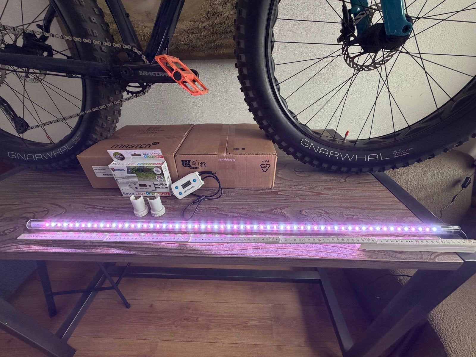 Superfish 100cm Aquariumverlichting +Controller zon-op/onder, Ophalen, Verlichting of Verwarming, Zo goed als nieuw, Inclusief controller