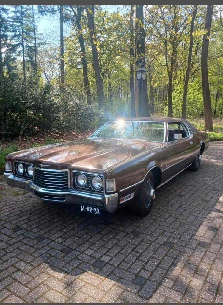 Ford Usa Thunderbird 7.0 AUT 1972 Bruin, Auto's, Ford Usa, Particulier, Thunderbird, Benzine, Hatchback, Automaat, Geïmporteerd