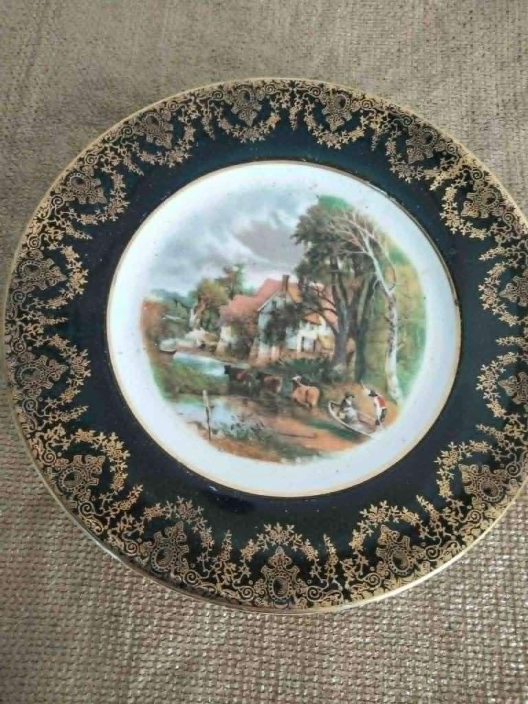 Decoratie bord, Ophalen