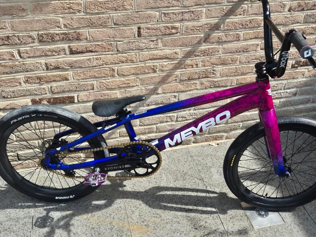 Bmx fiets meybo hsx 21,5, Fietsen en Brommers, Fietsen | Crossfietsen en BMX, Ophalen, Gebruikt, 20 tot 24 inch, Aluminium