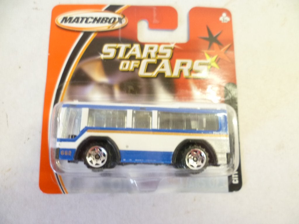 Matchbox Dinky Toys op bodem gedrukt Stars Of Cars City Bus, Ophalen of Verzenden, Nieuw, Bus of Vrachtwagen