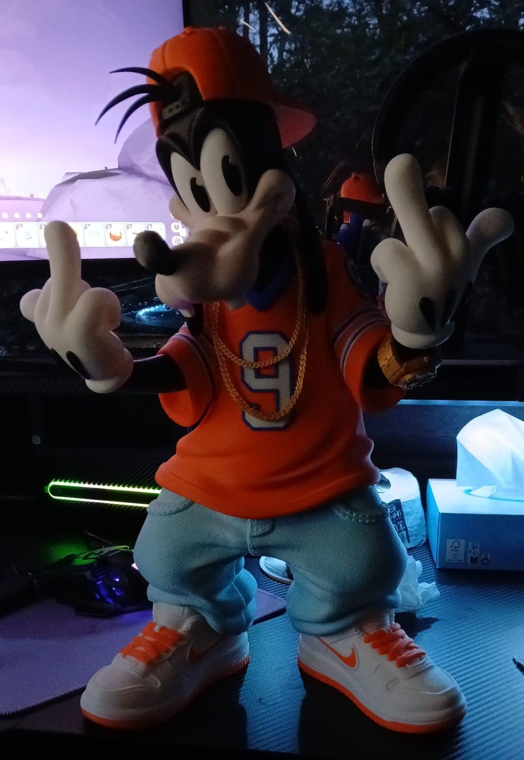 goofy beeld, Ophalen, Goofy of Pluto, Zo goed als nieuw, Beeldje of Figuurtje