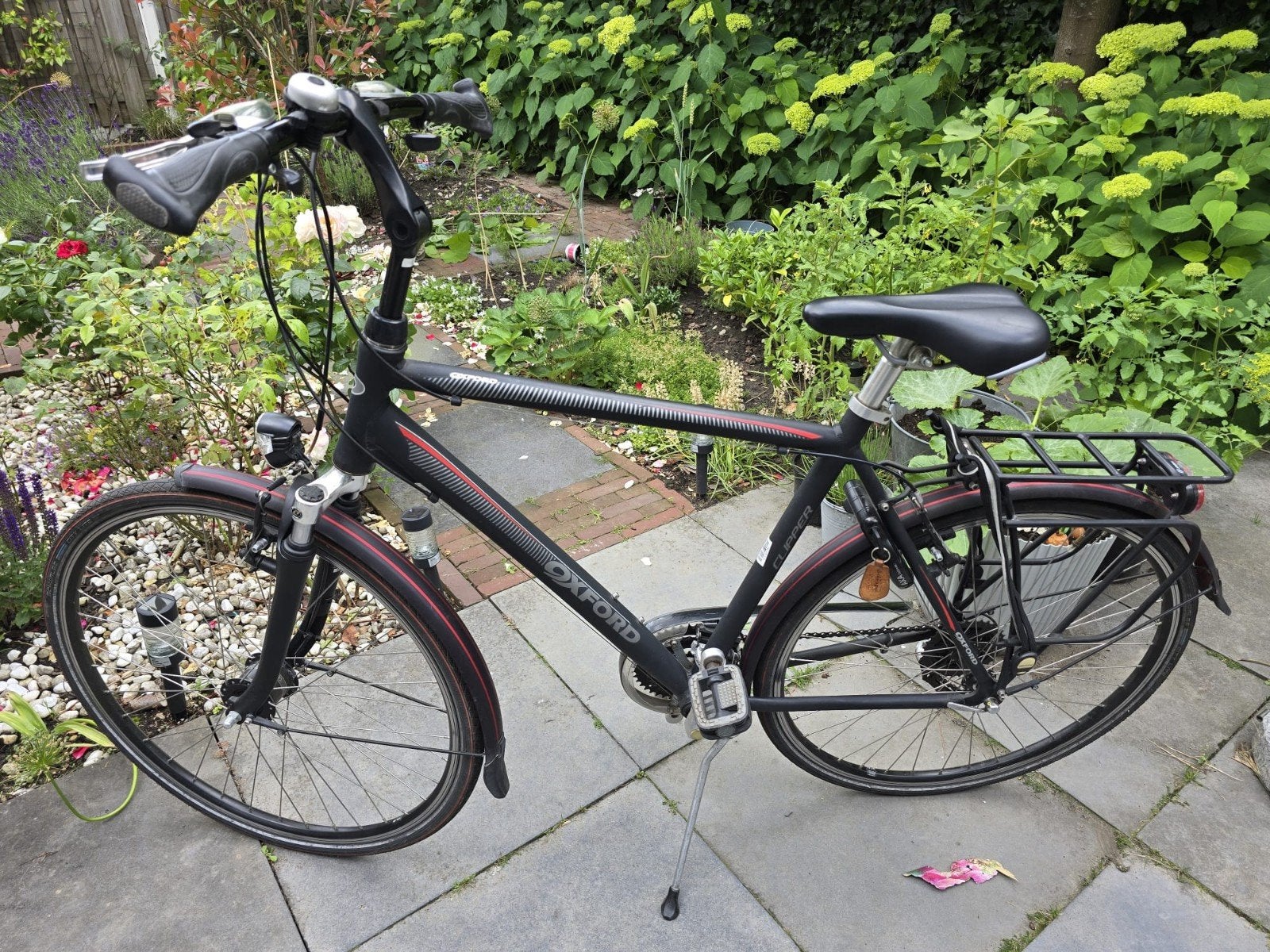 Oxford Clipper Herenfiets, in goede Staat, Gebruikt, Velgrem, Versnellingen, 57 tot 61 cm