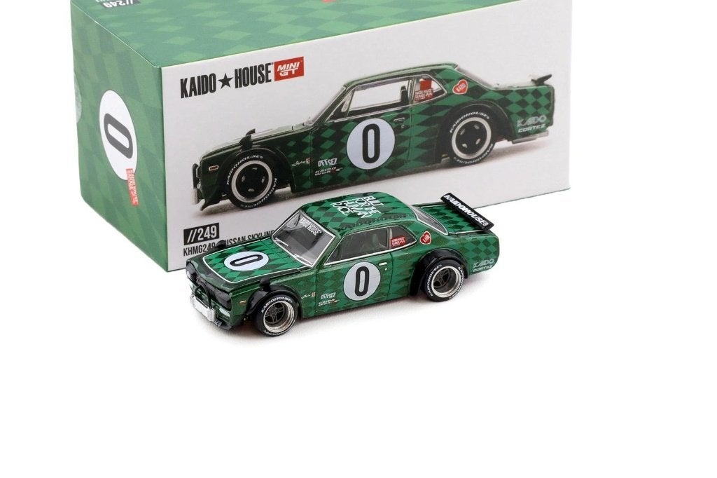 Nissan Skyline 2000GT-R (KPGC 10) Cortez V1 v. Mini GT Kaido, Ophalen of Verzenden, Nieuw, Auto