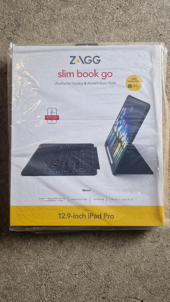 Nieuw zagg toetsenbord slim book go ipad pro 12.9, Jacek, Ophalen of Verzenden, Jacek, Apple