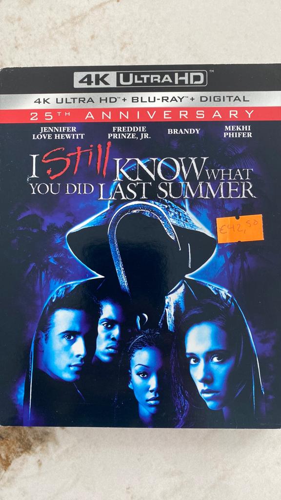 I still know what you did last summer 4K UHD blu ray NIEUW, Cd's en Dvd's, Blu-ray, Ophalen of Verzenden, Nieuw in verpakking