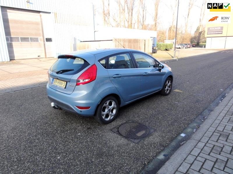 Ford Fiesta 1.25 Titanium 2009 NAP Airco Apk 23/01/2027, 1242 cc, 82 pk, Origineel Nederlands, Bedrijf