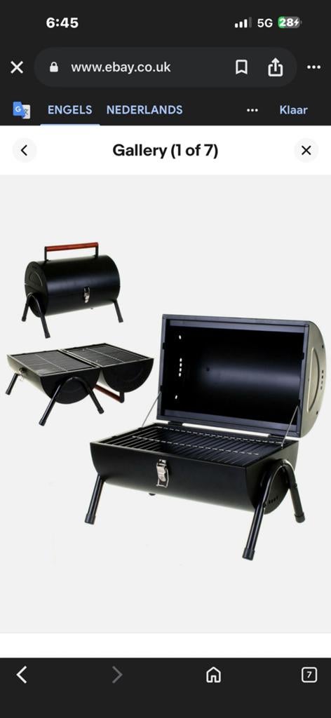 BBQ, Ophalen of Verzenden, Zo goed als nieuw