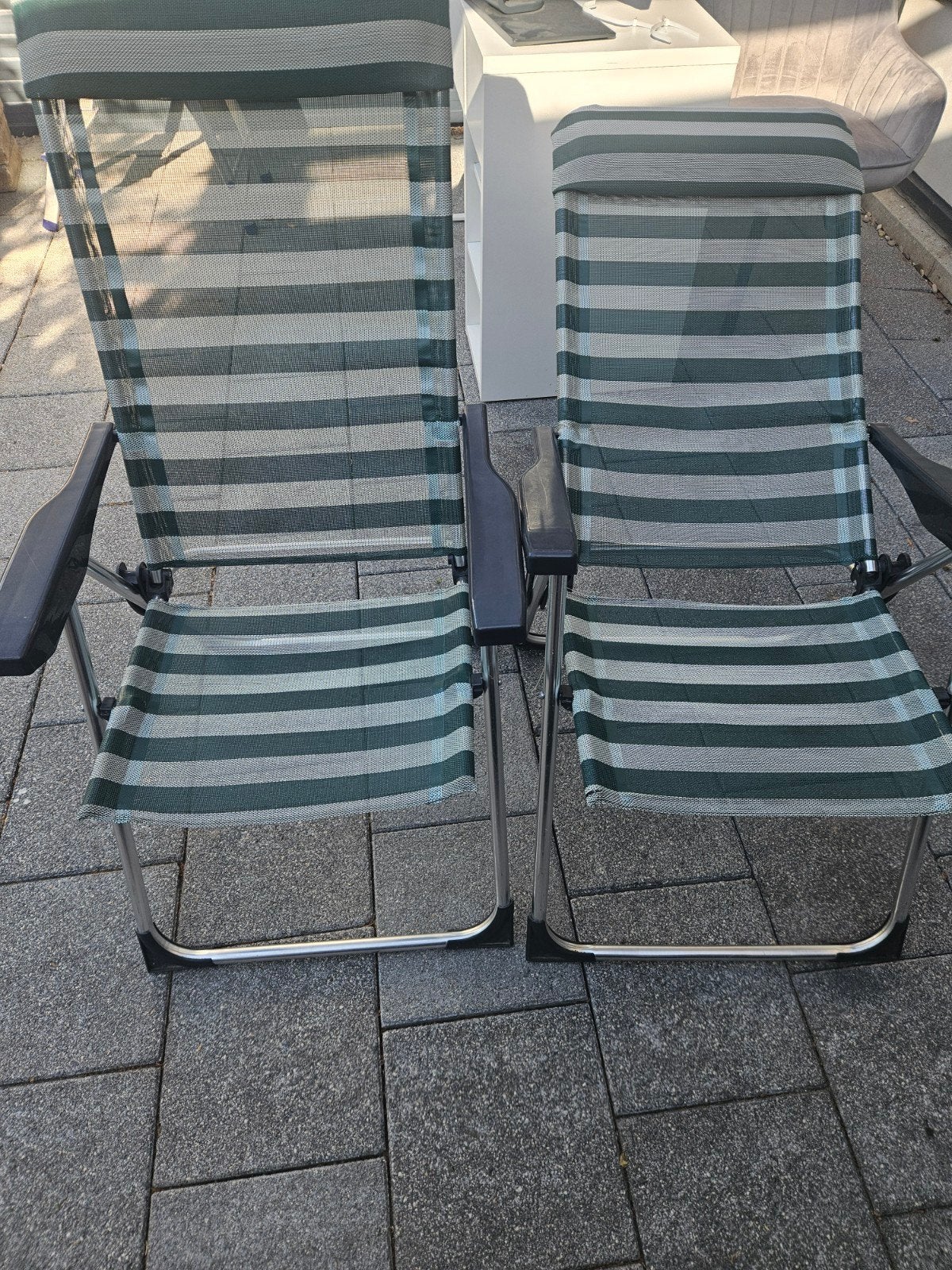 2x Campingstoel in goede staat, Ophalen, Gebruikt, Campingstoel
