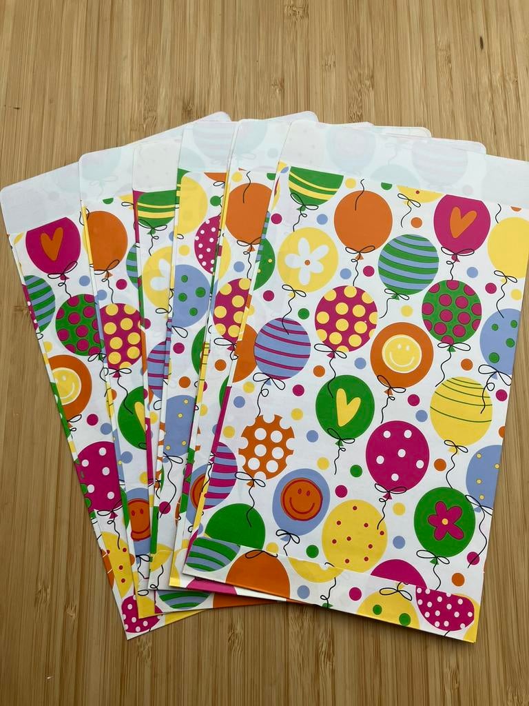 10 cadeauzakjes ballon, Ophalen of Verzenden, Nieuw
