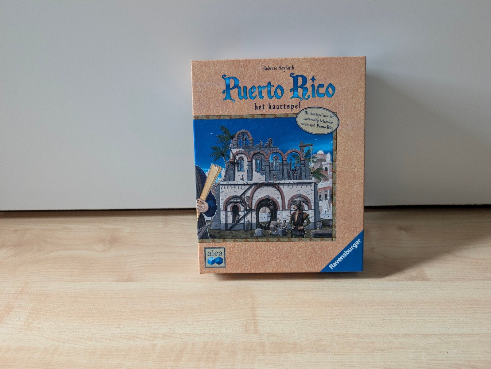 Puerto Rico het kaartspel - Alea Ravensburger, Hobby en Vrije tijd, Gezelschapsspellen | Kaartspellen, Een of twee spelers, Ophalen of Verzenden