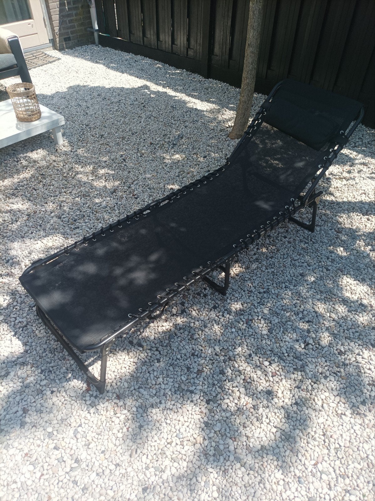 Ligbed opvouwbaar, Tuin en Terras, Ligbedden, Ophalen, Aluminium