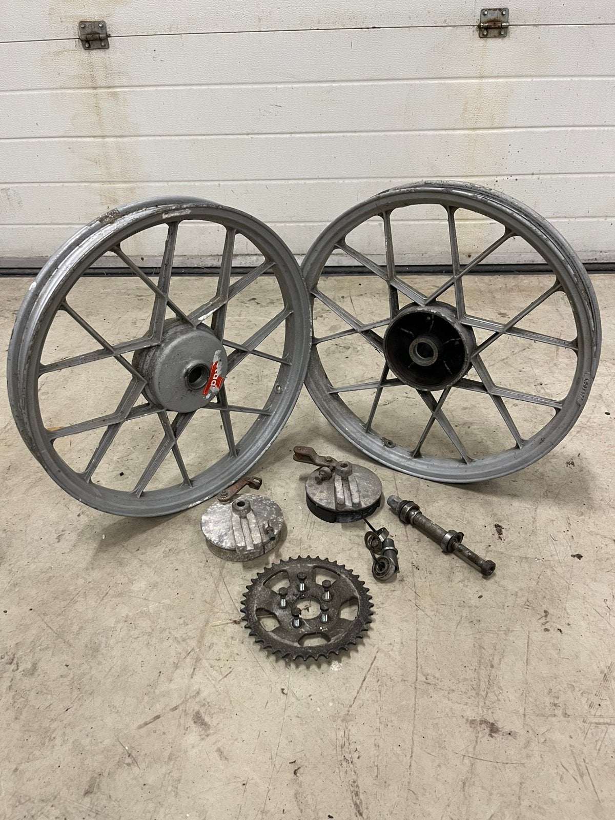 Zundapp ZD wielenset 17 inch, snowflake wielen, Ophalen of Verzenden, Gebruikt, Overige typen