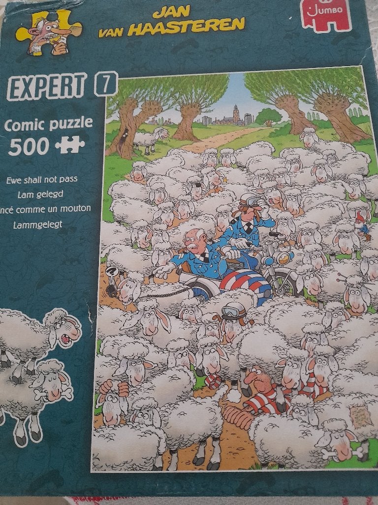 JAN VAN HAASTEREN, Ophalen of Verzenden, 500 t/m 1500 stukjes, Zo goed als nieuw, Legpuzzel