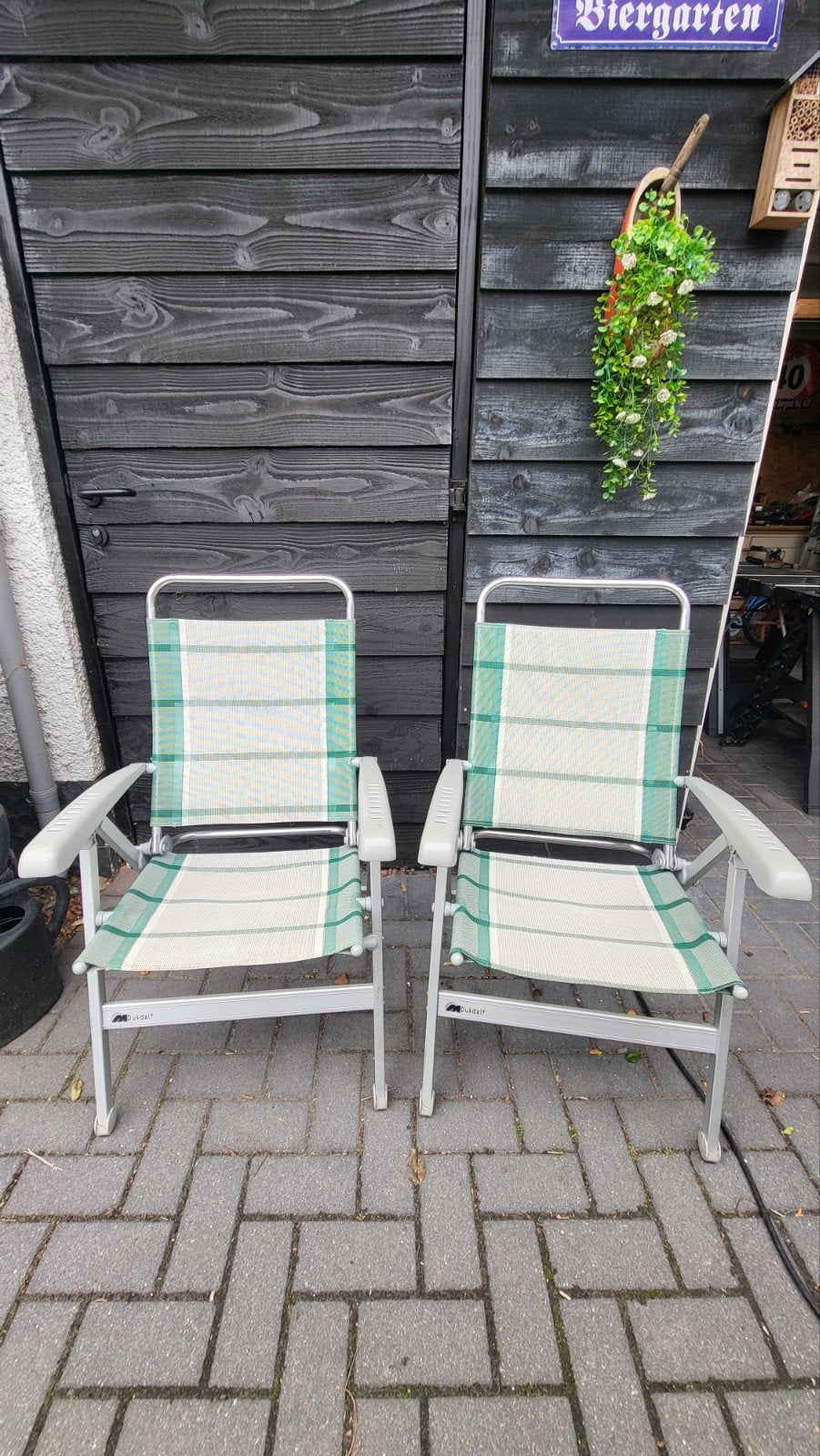 Dukdalf lichtgewicht campingstoelen - stevig en robuust, Caravans en Kamperen, Ophalen, Gebruikt, Campingstoel