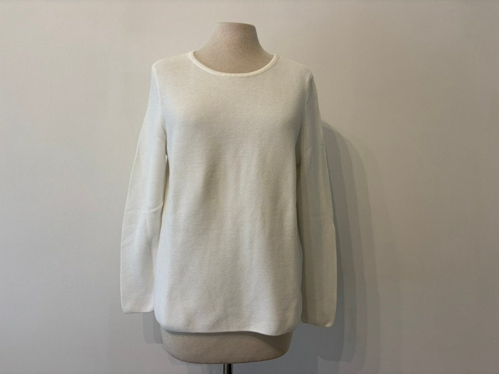 Maerz Witte Trui | 100% Katoen | Maat S | Nieuwstaat, Wit, Maerz, Nieuw, Ophalen of Verzenden