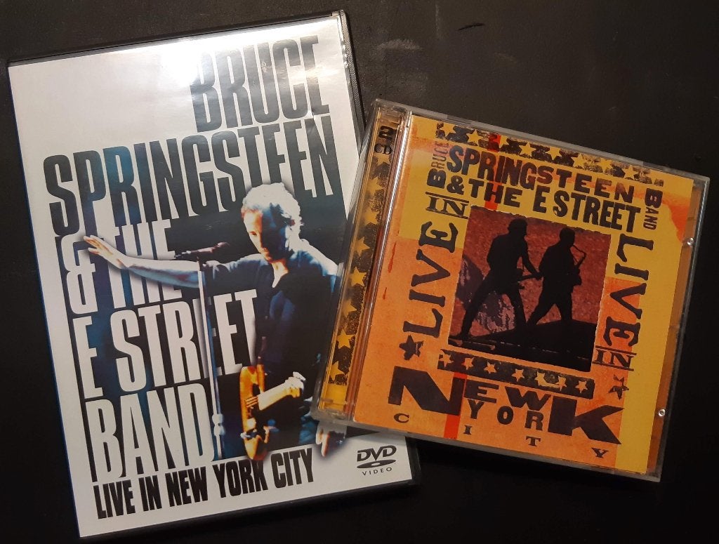 BRUCE SPRINGSTEEN - Live in NYC ( 2CD & 2DVD set ), Cd's en Dvd's, Cd's | Rock, Ophalen of Verzenden, Zo goed als nieuw, Classic Rock