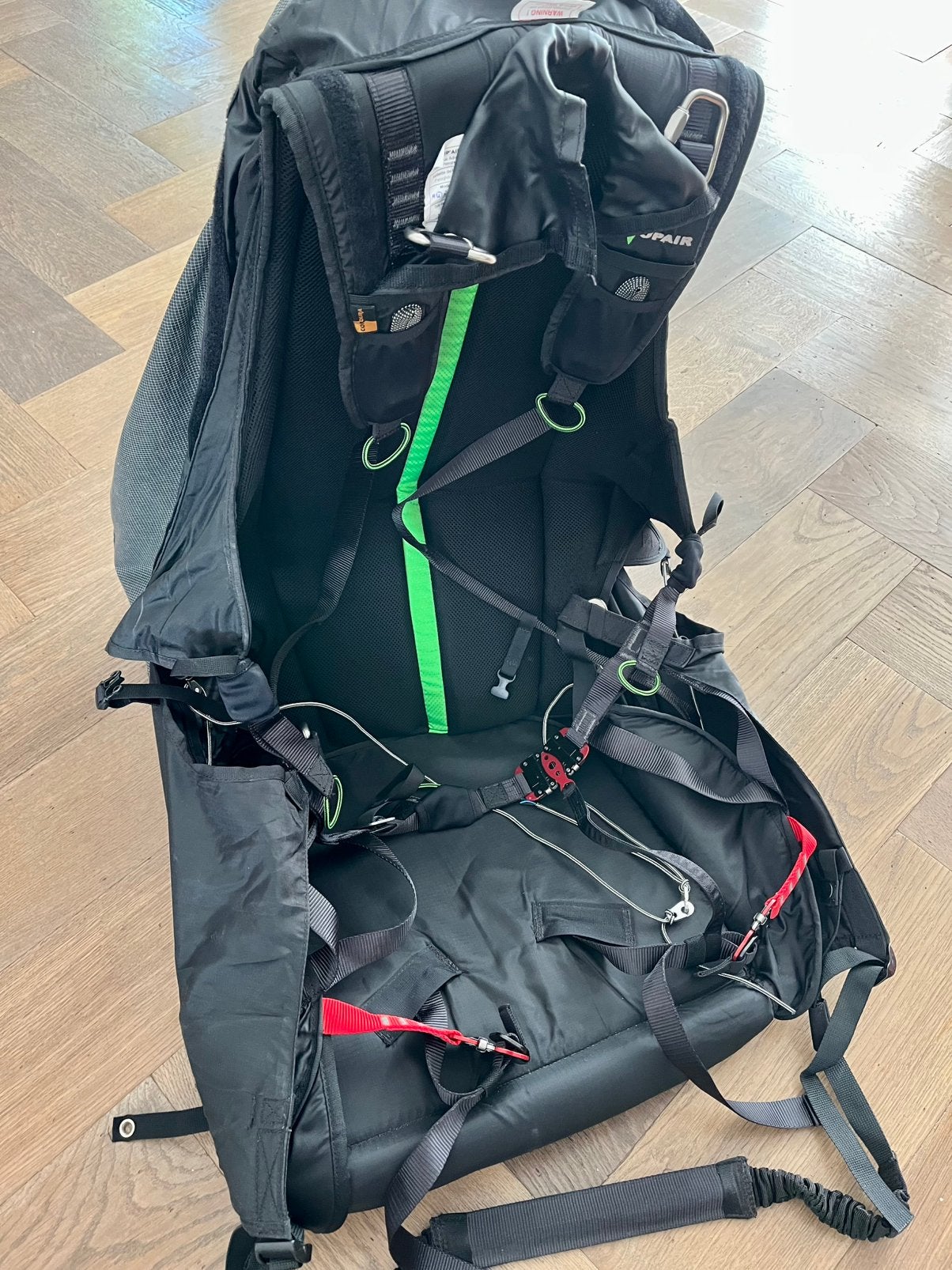 SupAir Altirando 2 RS paragliding harnas XL., Ophalen of Verzenden, Zo goed als nieuw
