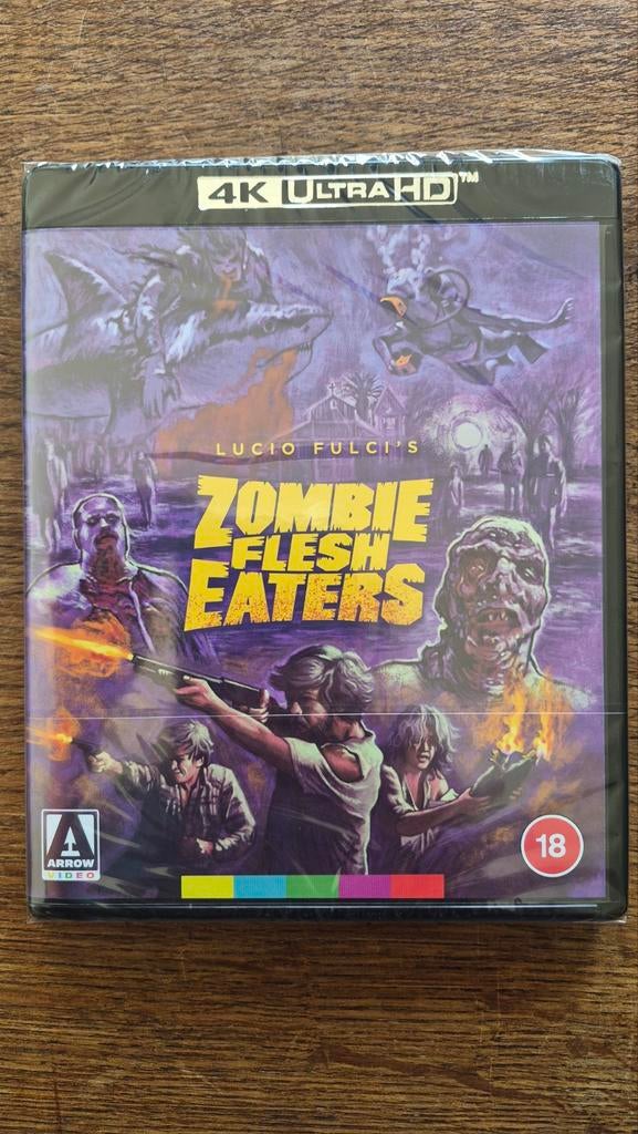 Lucio Fulci's Zombie Flesh Eaters 4K Ultra HD Blu-ray, Ophalen of Verzenden, Nieuw in verpakking, Overige genres