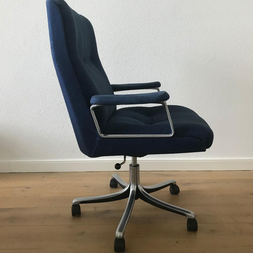 Tecno P128 office chair bureaustoel Osvaldo Borsani, Ophalen, Gebruikt, Zwart, Nvt
