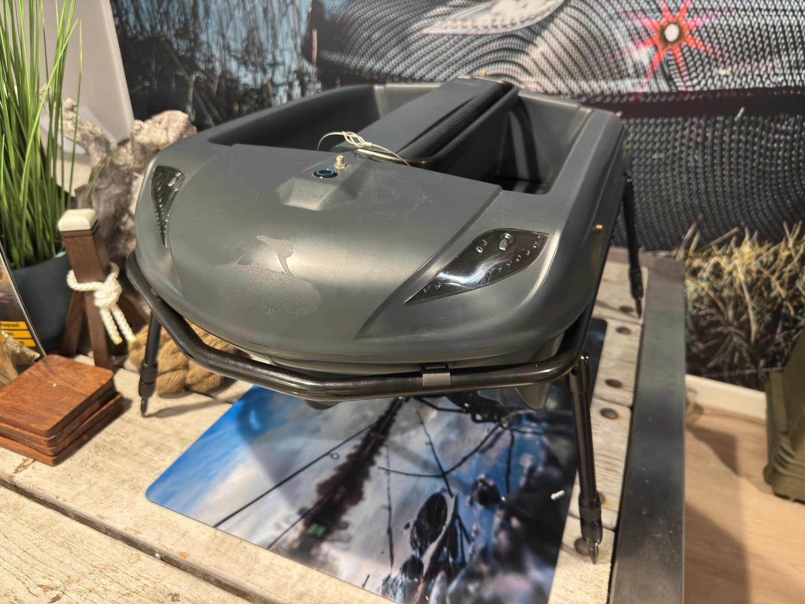 Carplounge RT4 V4 | Voerboot Set | Raymarine Element | GPS, Ophalen of Verzenden, Gebruikt, Complete set