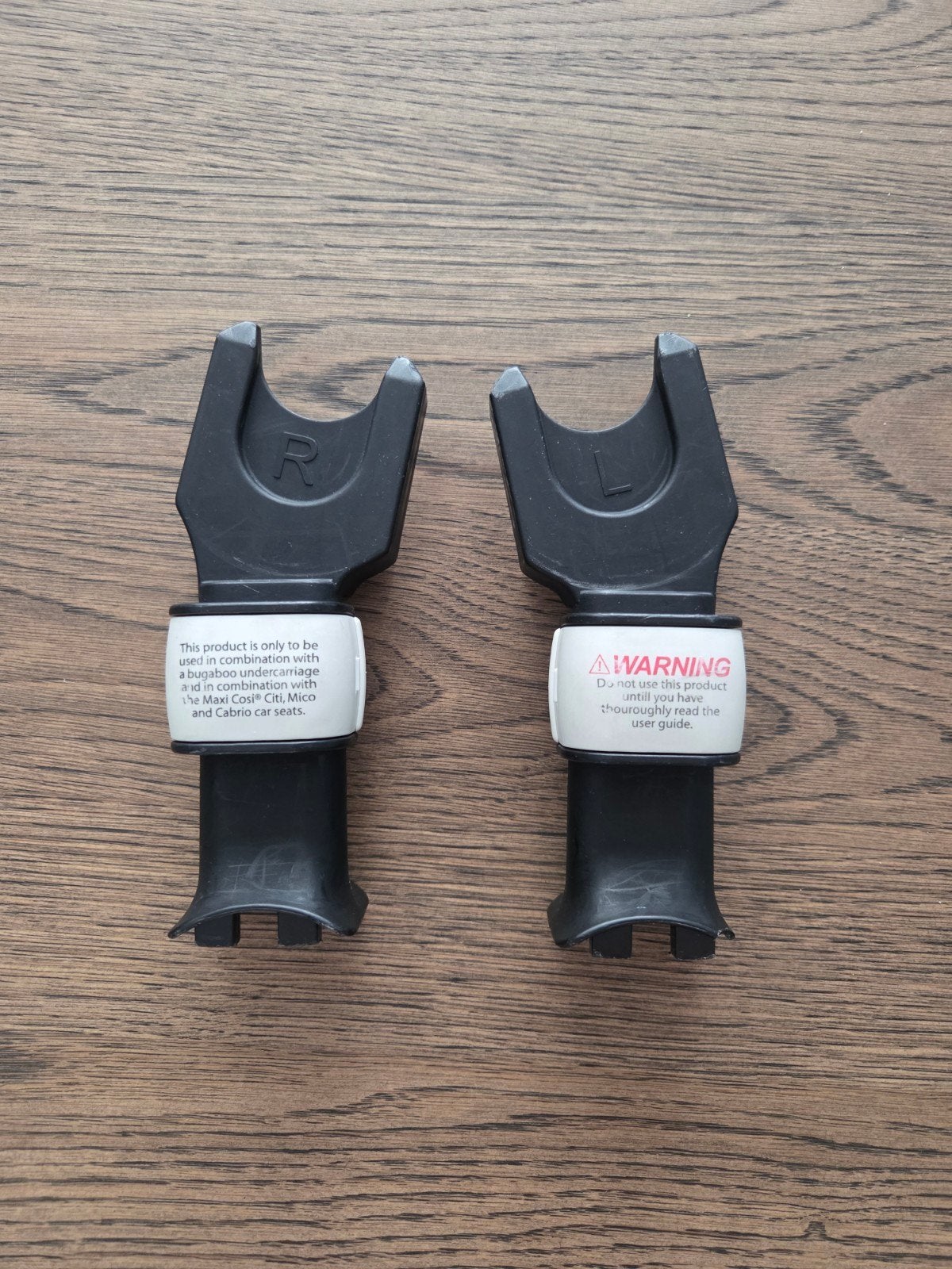 Bugaboo Maxi-Cosi Adapters Links en Rechts, Kinderwagen, Gebruikt, Bugaboo, Ophalen of Verzenden