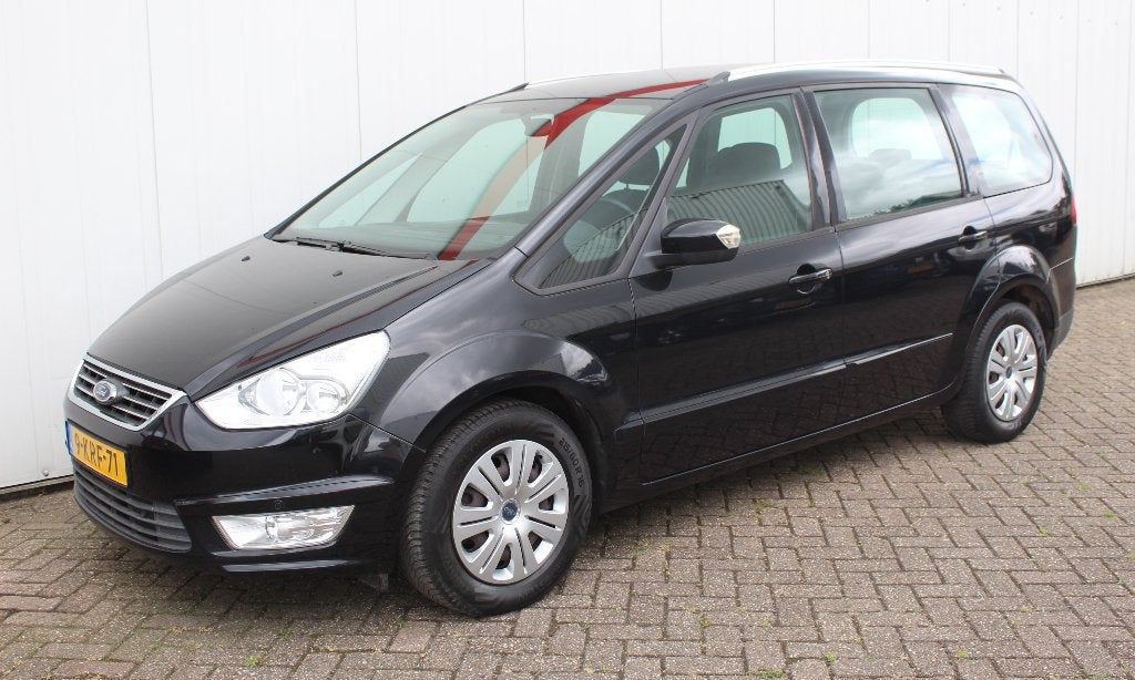 FORD Galaxy 1.6 16v Ecoboost Trend 7 ZITTER AIRCO ZEER MOOI!, Auto's, Ford, Bedrijf, Galaxy, Benzine, MPV, Handgeschakeld, Zwart