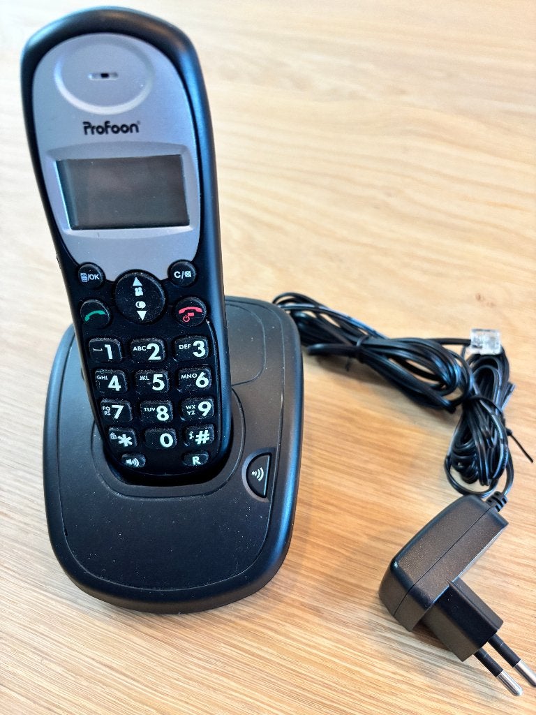 Profoon PDX-6400 draadloze telefoon, Ophalen of Verzenden, Gebruikt, 1 handset