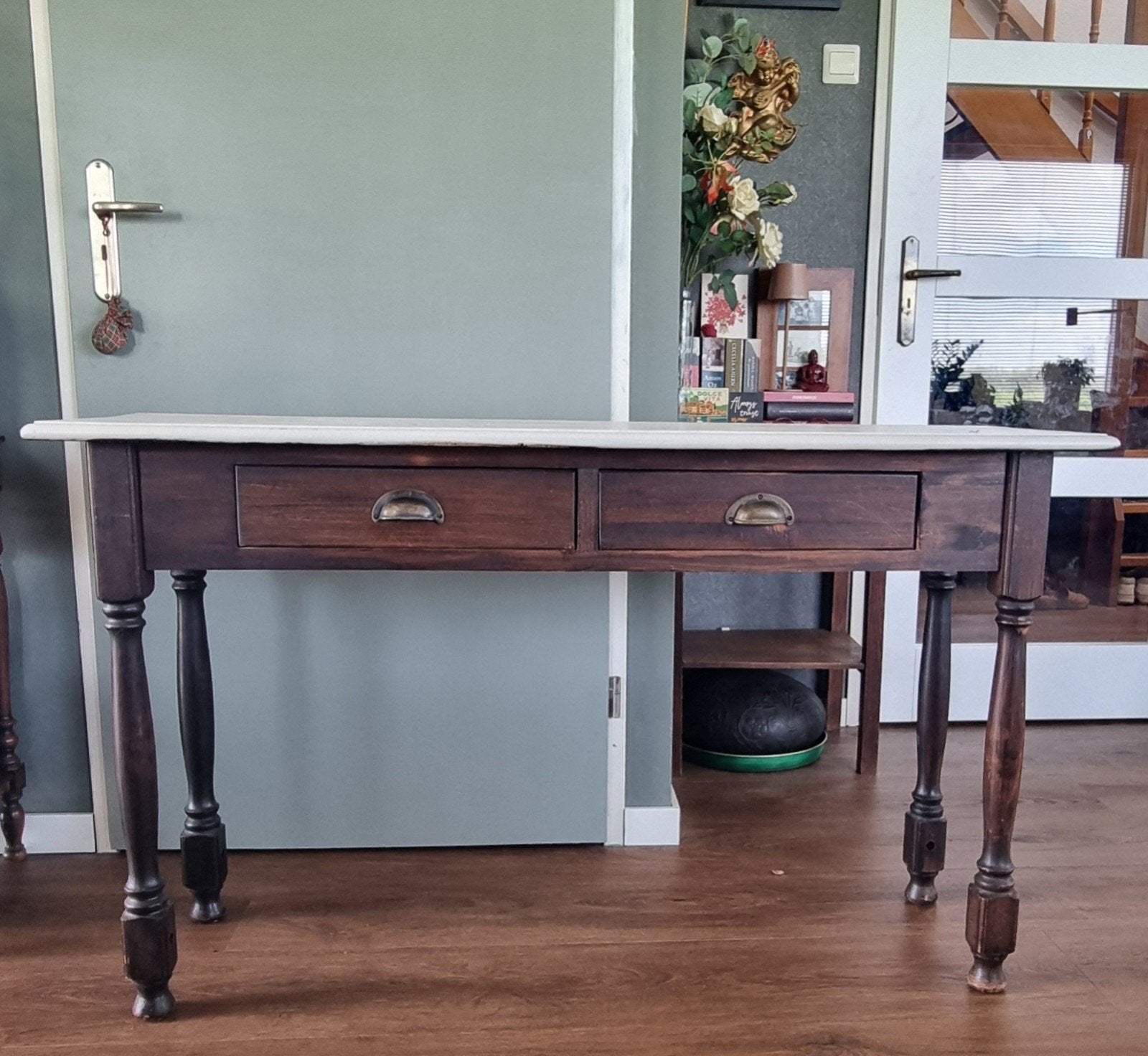 Sidetable, Huis en Inrichting, Tafels | Sidetables, Ophalen, Gebruikt, 100 tot 150 cm, 25 tot 50 cm