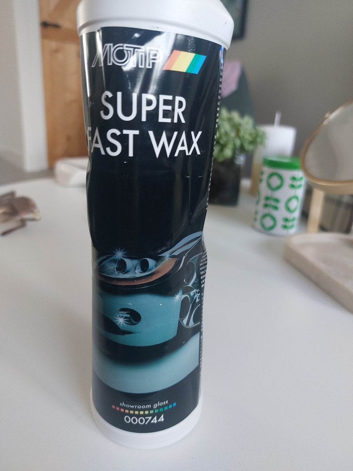 Gratis super fast wax, Ophalen