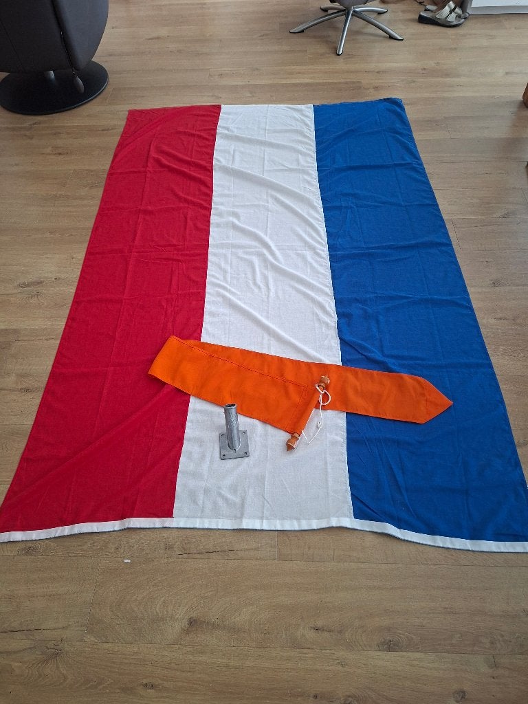 Nederlandse vlag 150 x 220, Diversen, Ophalen of Verzenden, Nieuw