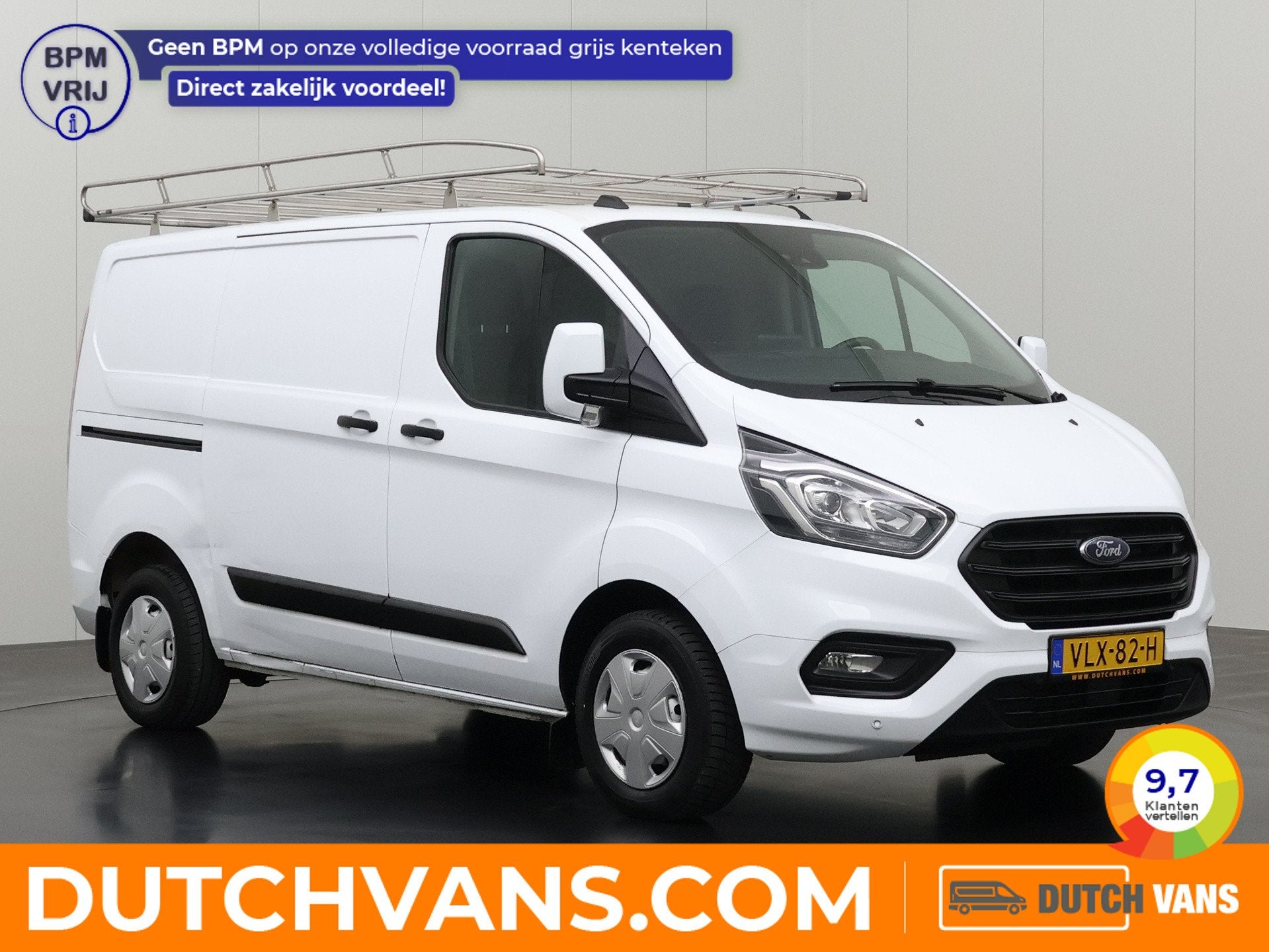 Ford Transit Custom 2.0TDCI Imperiaal | Trekhaak | Multimedi, Voorwielaandrijving, Dealer onderhouden, 4 cilinders, 2500 kg