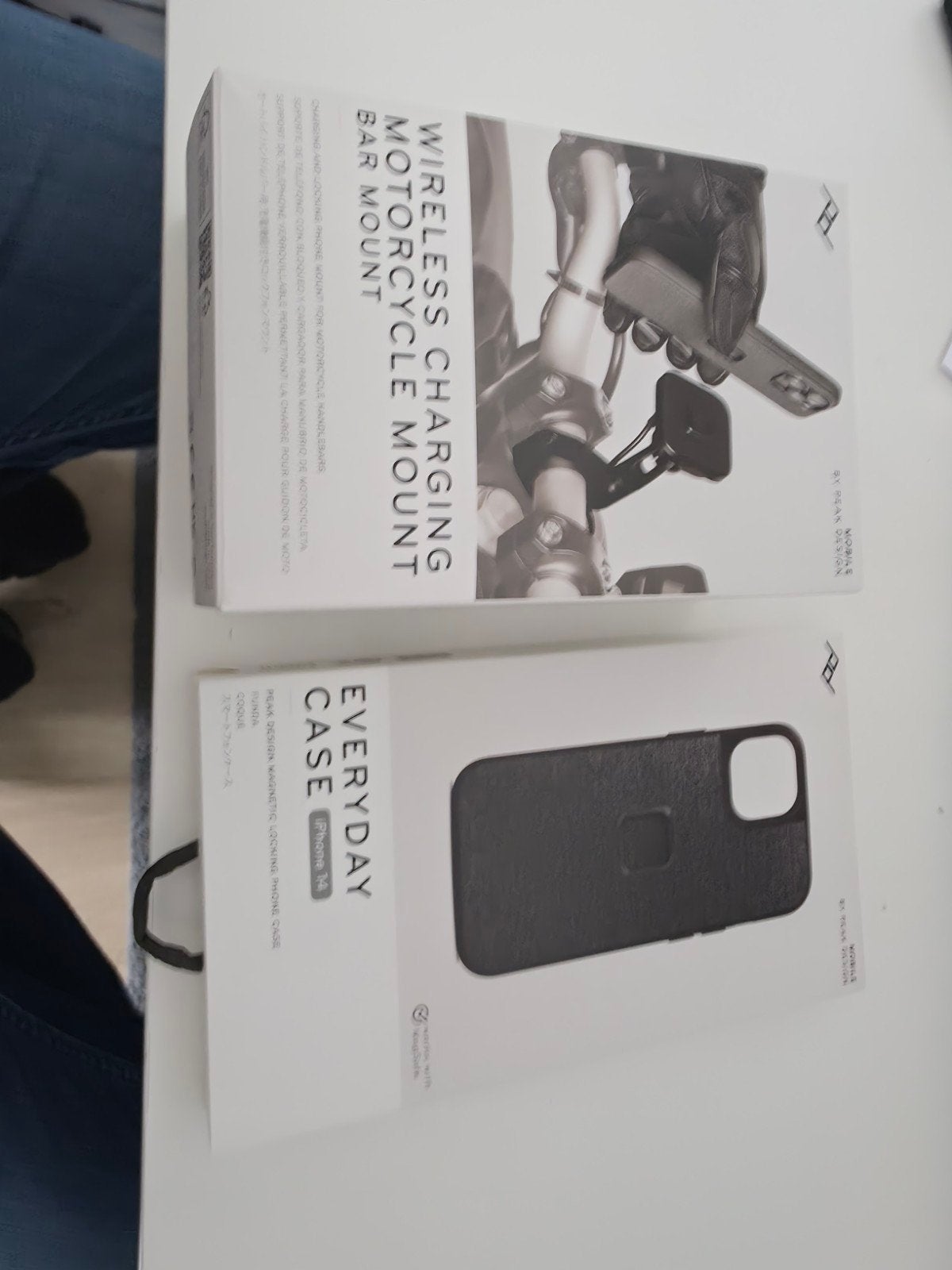 Peak Design Motorfiets Telefoonhouder met Qi2 Oplader, Ophalen of Verzenden, Nieuw