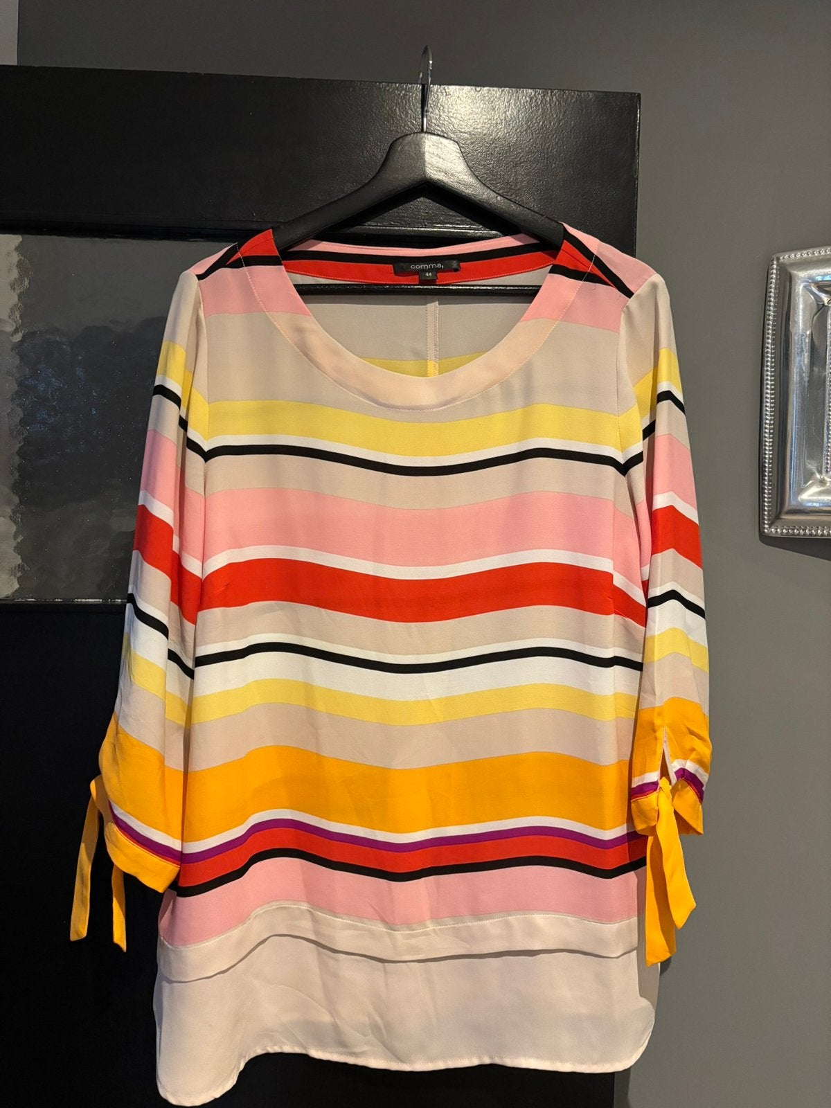 Comma blouse maat 44, Ophalen of Verzenden, Zo goed als nieuw, Maat 42/44 (L), Meerkleurig