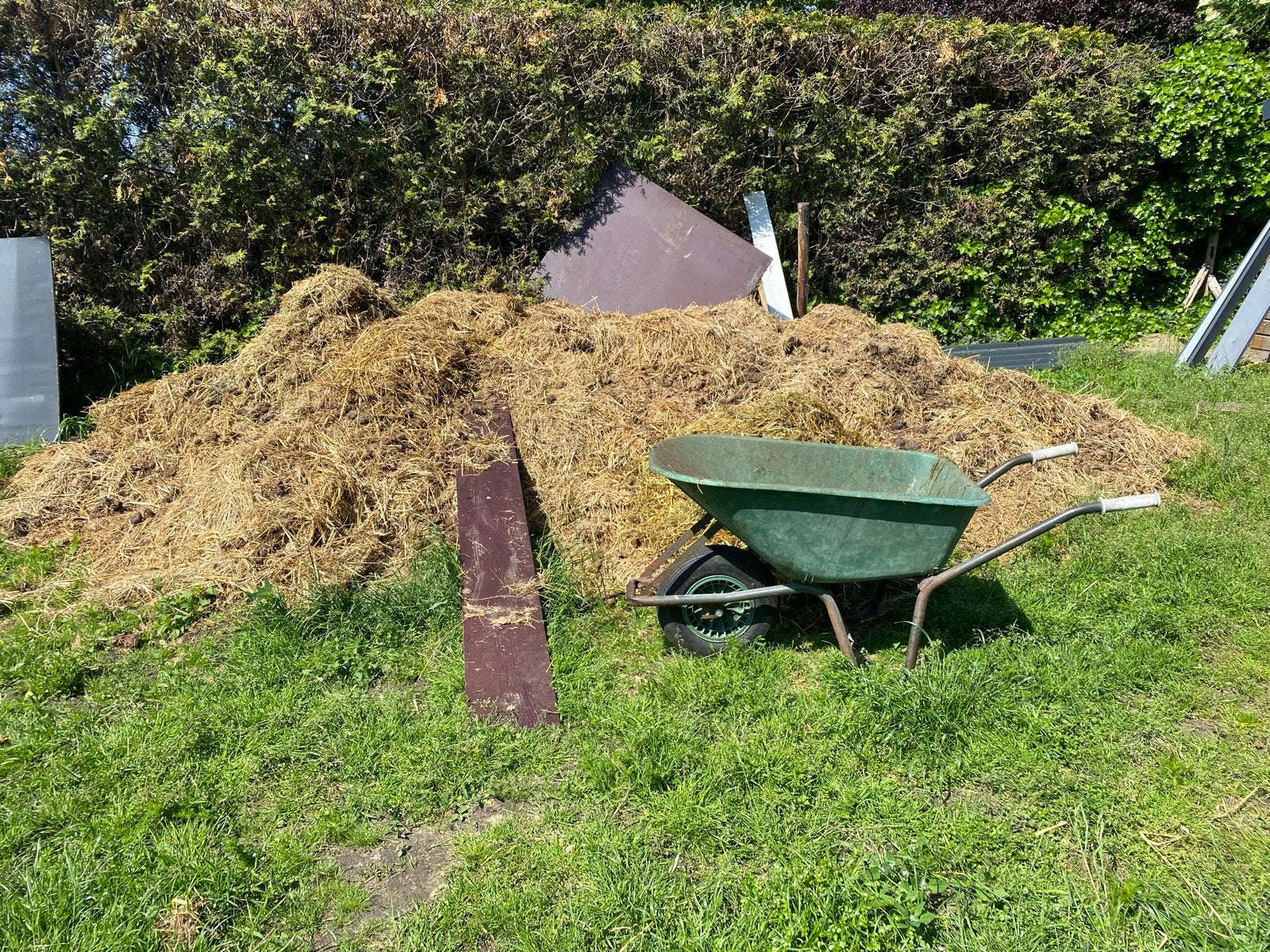 Gratis paardenmest, Ophalen of Verzenden, Tuinaarde