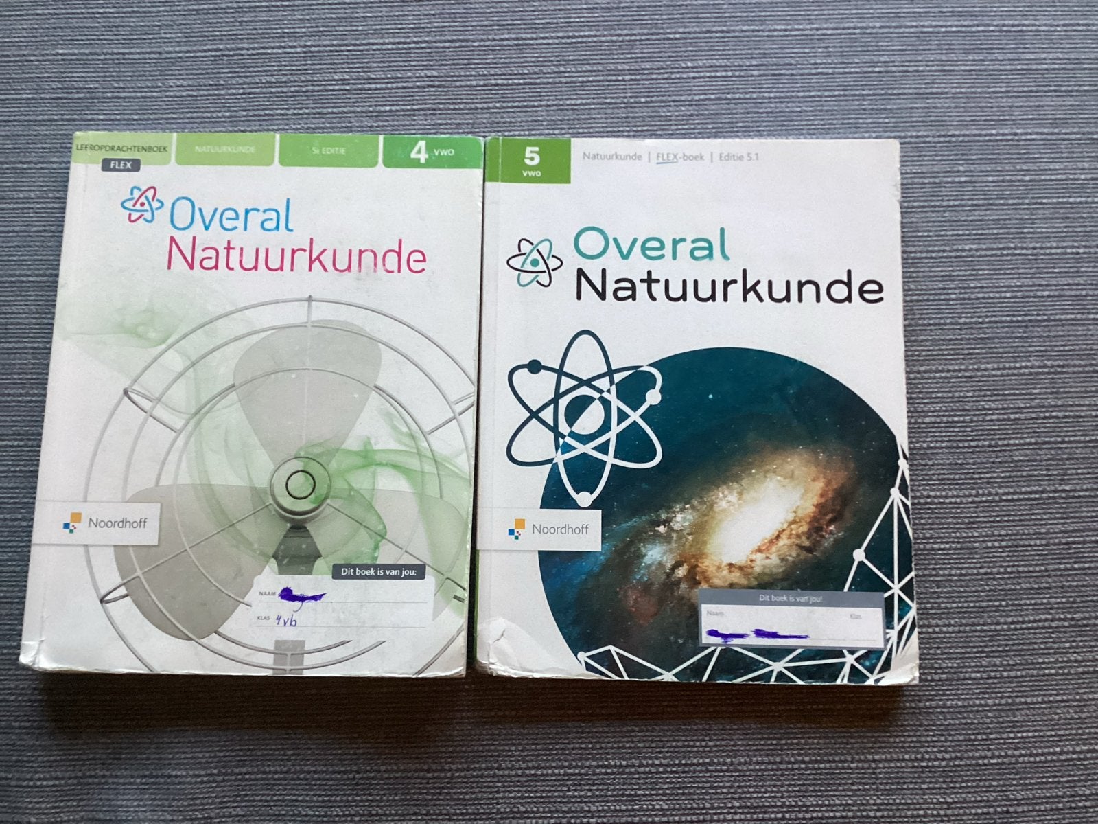 Overal Natuurkunde VWO 4 & 5 Flex- boeken incl. opgaven, Boeken, Ophalen, Beta, Zo goed als nieuw, Overige niveaus