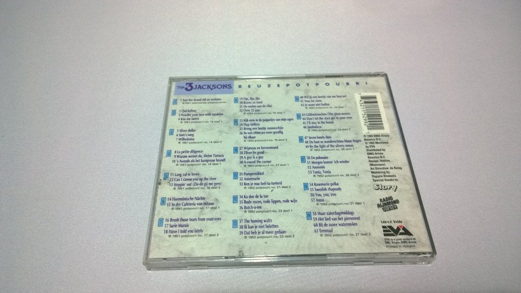 the 3 jacksons - reuzepotpourri deel 1, Cd's en Dvd's, Cd's | Pop, Ophalen, 1990 - 1999, Gebruikt