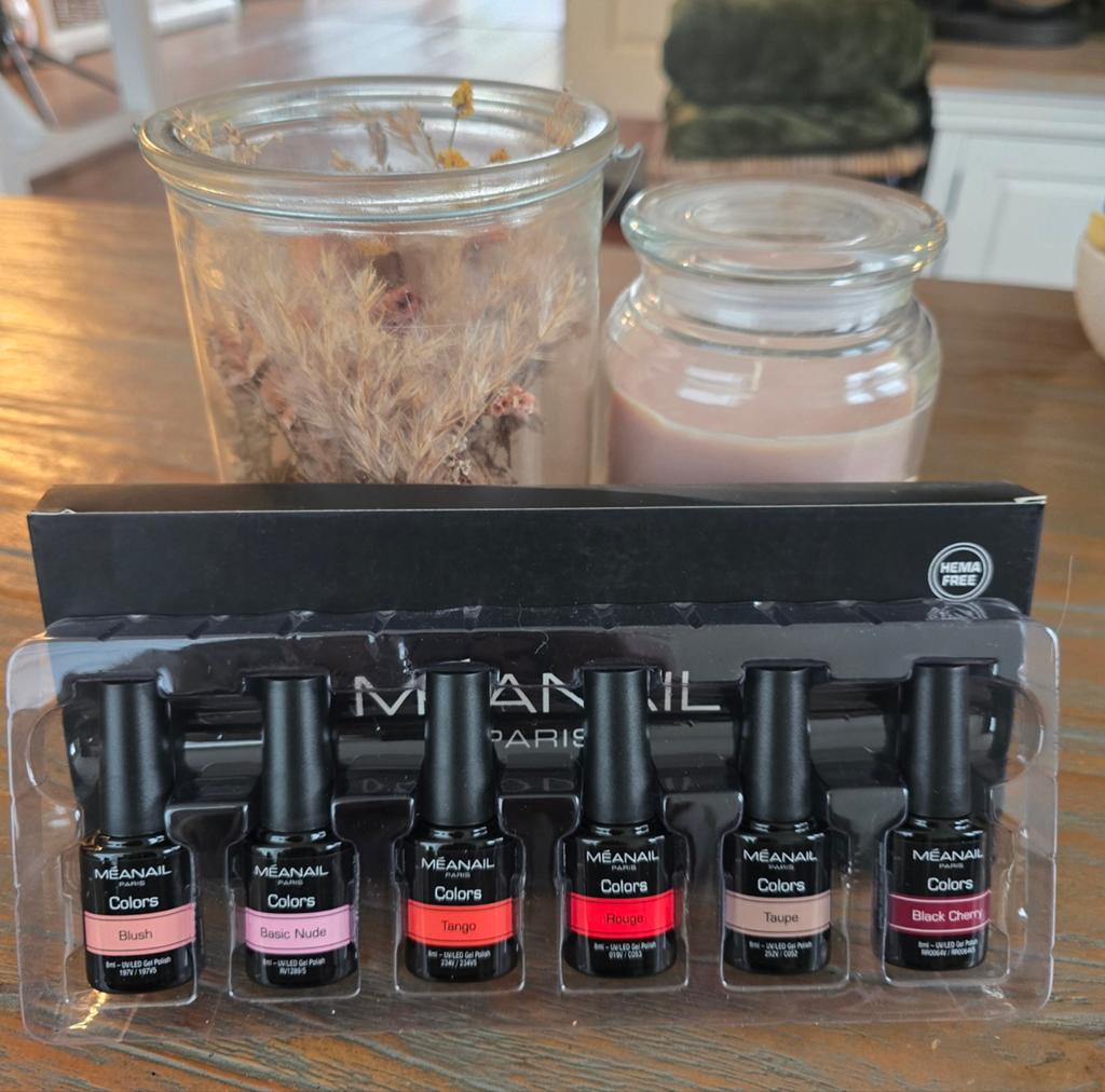 NIEUW Méanail Paris: UV/LED gel polish/gelnagellak Hema Free, Ophalen of Verzenden, Nieuw, Handen en Nagels